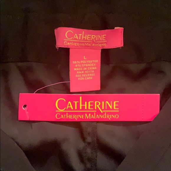 Black wide leg dress pants - Picture 3 of 4